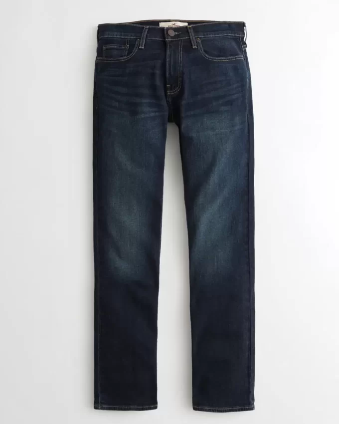 Dark Wash Slim Straight Farkut Dark Wash Slim Straight Farkut