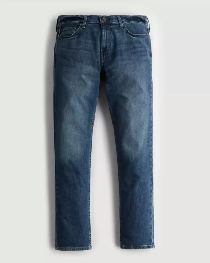Dark Wash Slim Straight Farkut Dark Wash Slim Straight Farkut