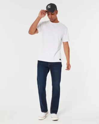 Dark Wash Straight Farkut