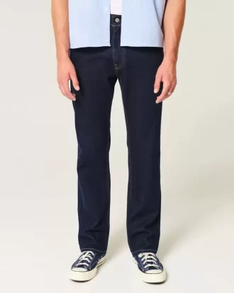 Dark Wash Straight Farkut