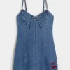 Denim Cherry Graafinen minimekko Denim Cherry Graafinen minimekko