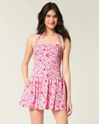 Drop Waist Halter -minimekko