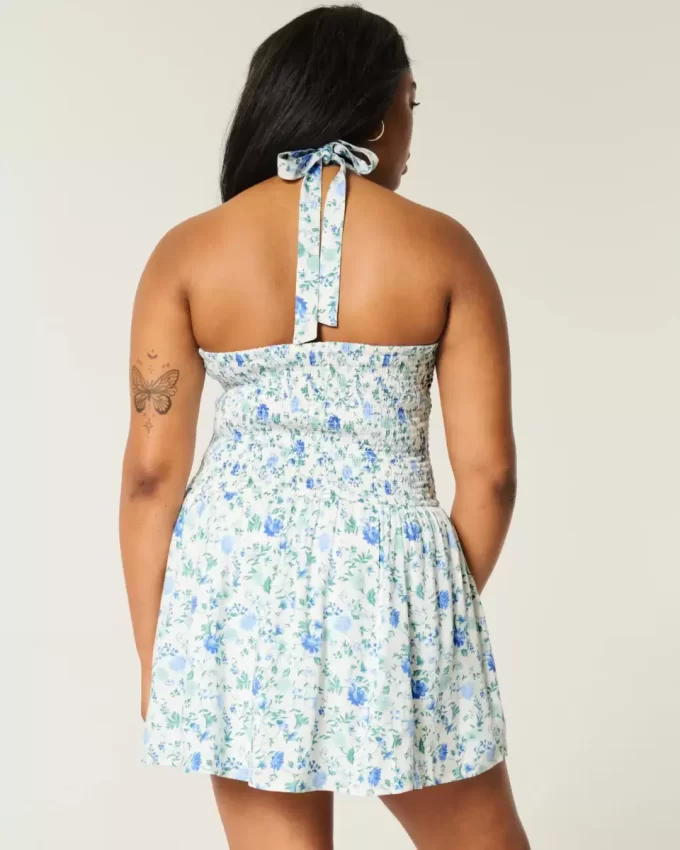 Drop Waist Halter -minimekko
