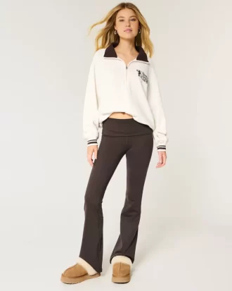 Easy Boston Tennis Club Graphic Half-Zip -huppari