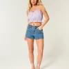 Easy Crop olkaimeton pitsi upotettu putkitoppi Easy Crop olkaimeton pitsi upotettu putkitoppi
