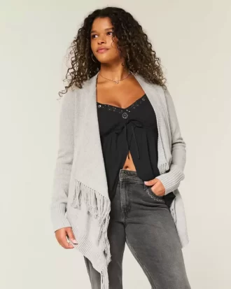 Easy Fringe No-Close neuletakki