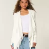 Easy Fringe No-Close neuletakki Easy Fringe No-Close neuletakki