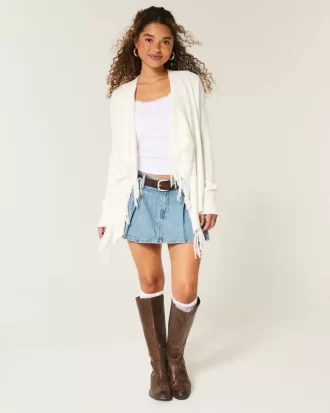 Easy Fringe No-Close neuletakki