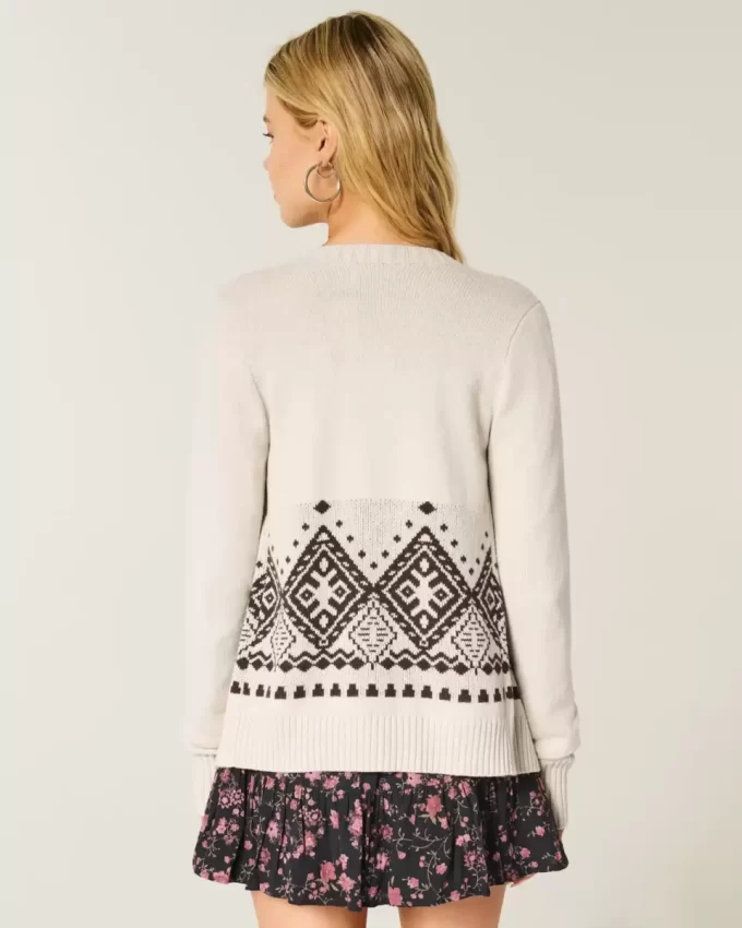 Easy Fringe No-Close neuletakki