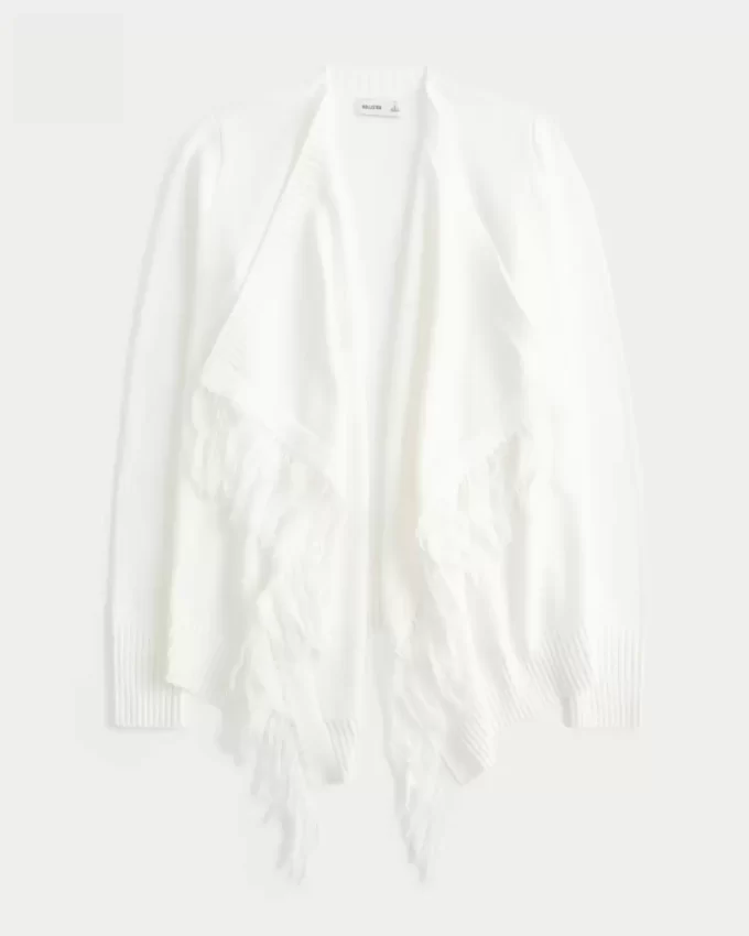 Easy Fringe No-Close neuletakki Easy Fringe No-Close neuletakki