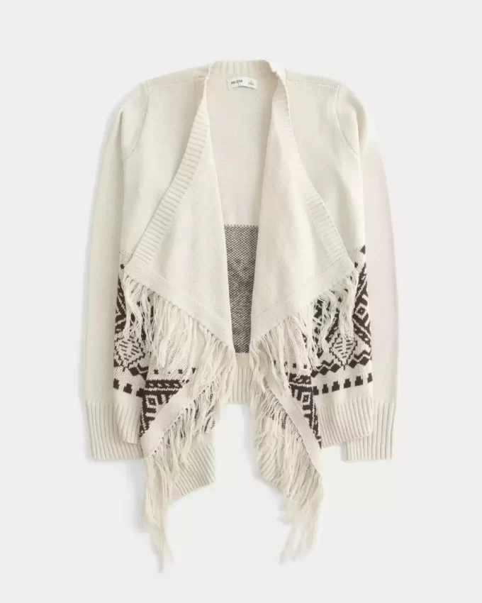 Easy Fringe No-Close neuletakki