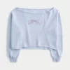 Easy Graphic Double Off-the-Shoulder collegepaita Easy Graphic Double Off-the-Shoulder collegepaita