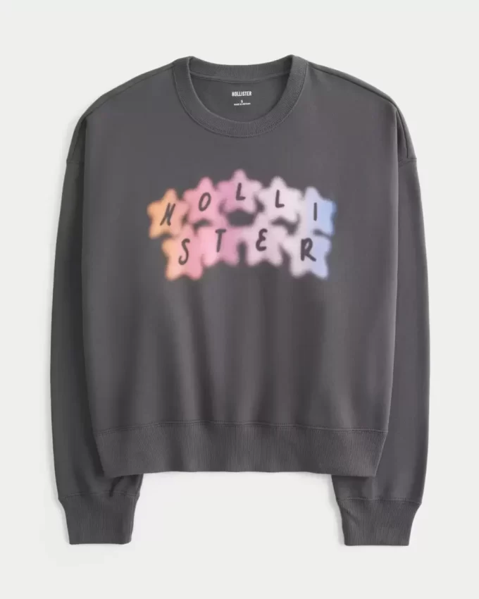 Easy Logo Graphic Crew collegepaita Easy Logo Graphic Crew collegepaita