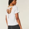 Easy Ribbon Tie-Back New York Graphic T-paita Easy Ribbon Tie-Back New York Graphic T-paita