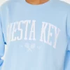 Easy Siesta Key Graphic Crew -huppari
