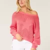 Easy Stitchy Graphic Slouchy Crew -neulepaita Easy Stitchy Graphic Slouchy Crew -neulepaita