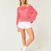 Easy Stitchy Graphic Slouchy Crew -neulepaita Easy Stitchy Graphic Slouchy Crew -neulepaita