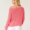Easy Stitchy Graphic Slouchy Crew -neulepaita Easy Stitchy Graphic Slouchy Crew -neulepaita