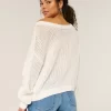 Easy Stitchy Graphic Slouchy Crew -neulepaita Easy Stitchy Graphic Slouchy Crew -neulepaita