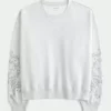 Easy Studded Graphic Crew collegepaita