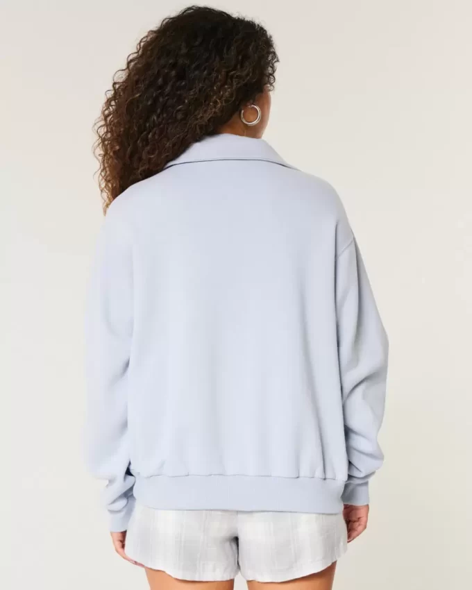 Easy Tennis Graphic Half-Zip collegepaita Easy Tennis Graphic Half-Zip collegepaita