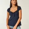 Easy Tie Bust Babydoll Top