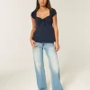 Easy Tie Bust Babydoll Top