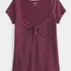 Easy Tie Bust Babydoll Top