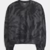 Easy Tie-Dye Pattern Crew collegepaita Easy Tie-Dye Pattern Crew collegepaita