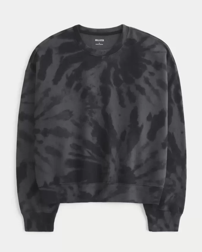 Easy Tie-Dye Pattern Crew collegepaita Easy Tie-Dye Pattern Crew collegepaita