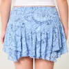 Epäsymmetrinen helma porrastettu Mini Skort