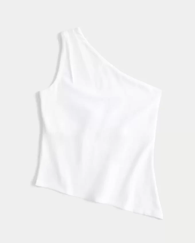 Epäsymmetrinen olkapäällinen toppi