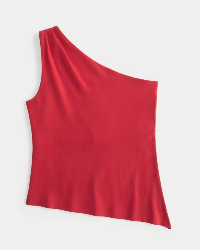 Epäsymmetrinen olkapäällinen toppi