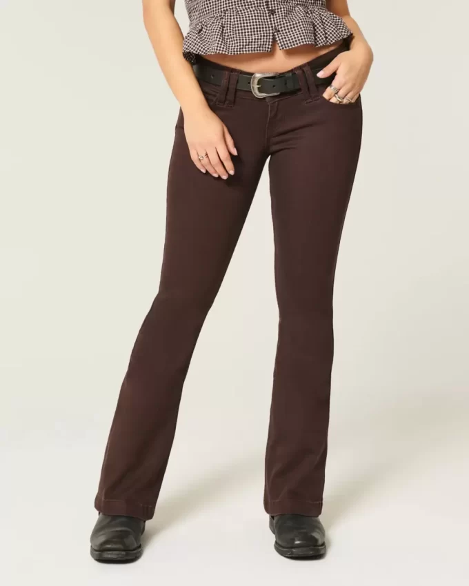 Erittäin matalat bootcut farkut