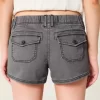 Erittäin matalat Twill-minishortsit