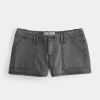 Erittäin matalat Twill-minishortsit