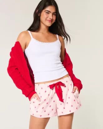 Flanelliset shortsit