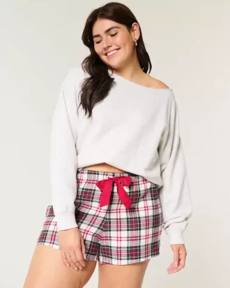 Flanelliset shortsit