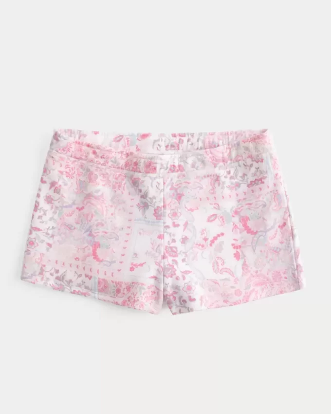 Fleece-minishortsit Fleece-minishortsit