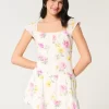 Flutter Sleeve Skort -mekko Flutter Sleeve Skort -mekko