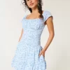 Flutter Sleeve Skort -mekko Flutter Sleeve Skort -mekko