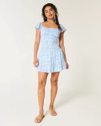 Flutter Sleeve Skort -mekko