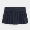 Foldover Knit Mini Skort Foldover Knit Mini Skort