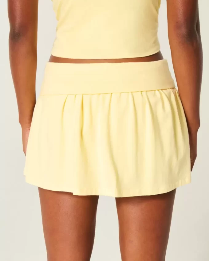 Foldover Knit Mini Skort Foldover Knit Mini Skort