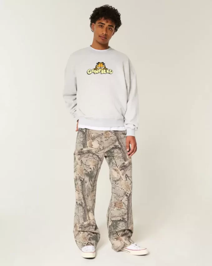 Garfield Graphic Crew -huppari Garfield Graphic Crew -huppari