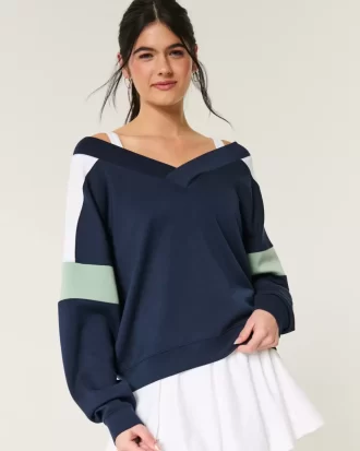 Gilly Hicks Active Cooldown Off-the-Shoulder -toppi