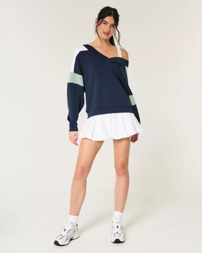 Gilly Hicks Active Cooldown Off-the-Shoulder -toppi