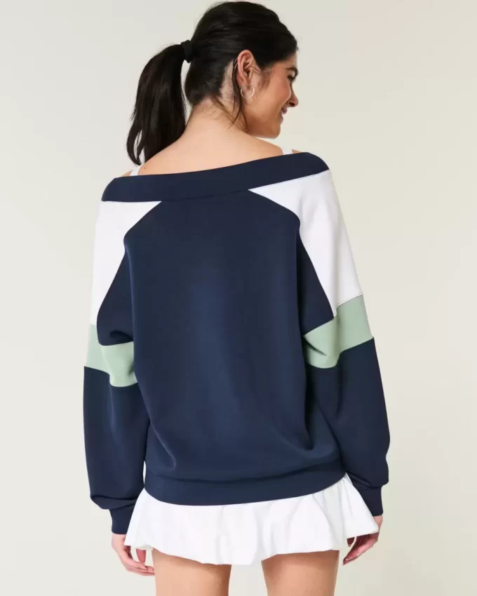 Gilly Hicks Active Cooldown Off-the-Shoulder -toppi