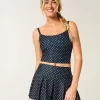 Gilly Hicks Active Drop-Waist laskostettu Skortie