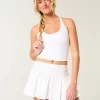 Gilly Hicks Active Drop-Waist laskostettu Skortie